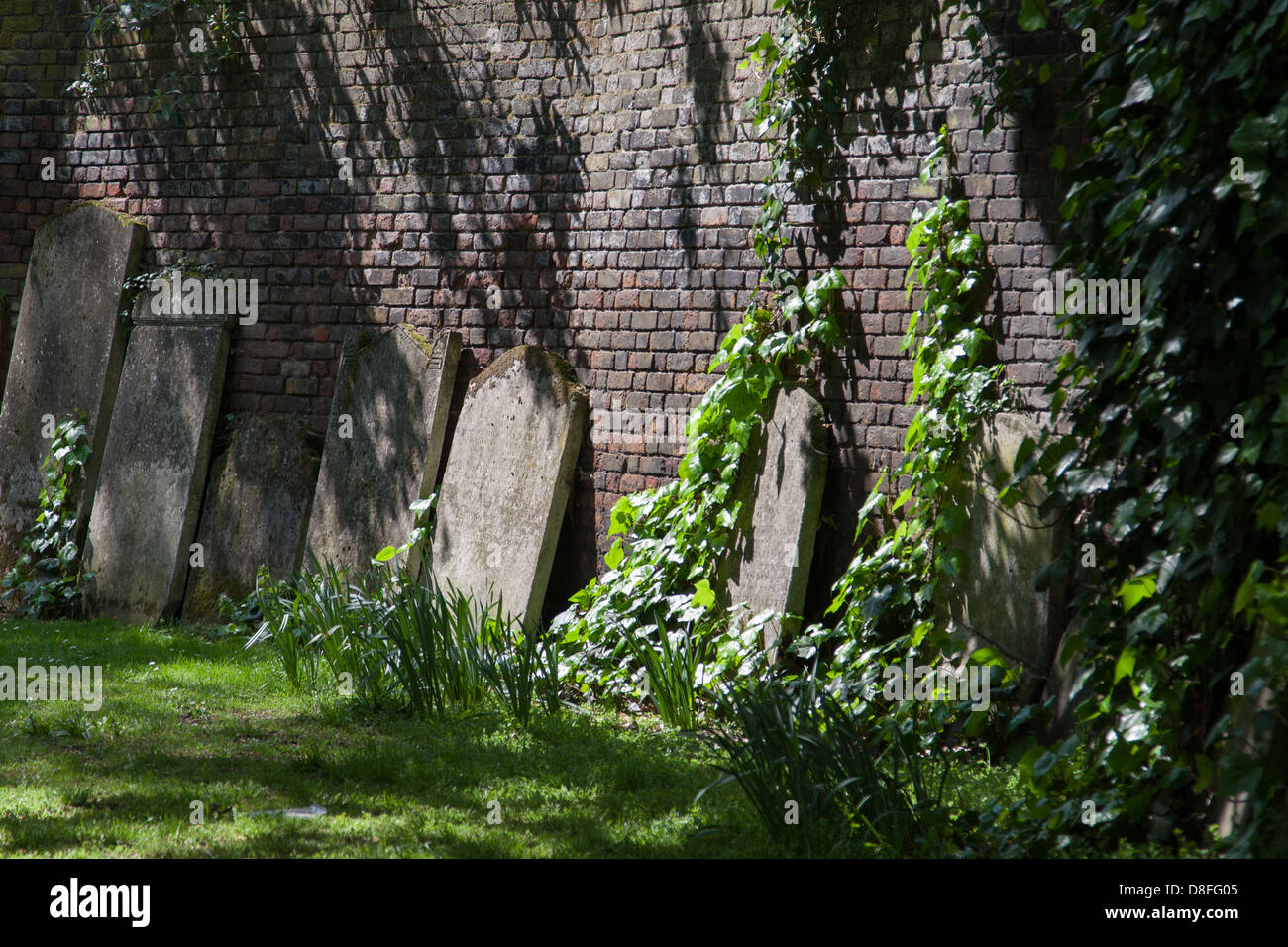 Old graveyard, Scandrett Street, Wapping Stock Photo - Alamy