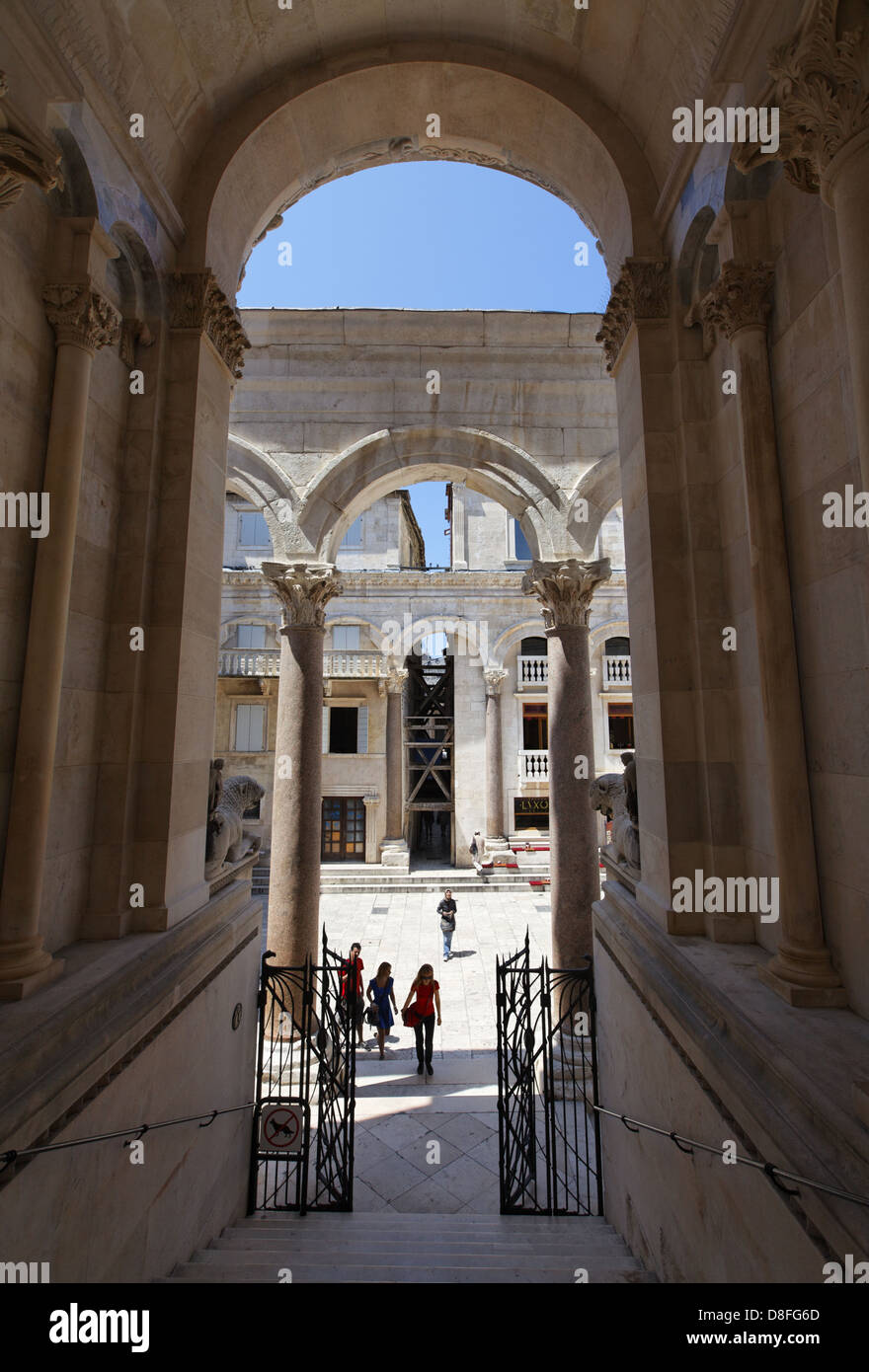 Croatia, Dalmatia, Split, Historical Complex, UNESCO, Diocletian's ...
