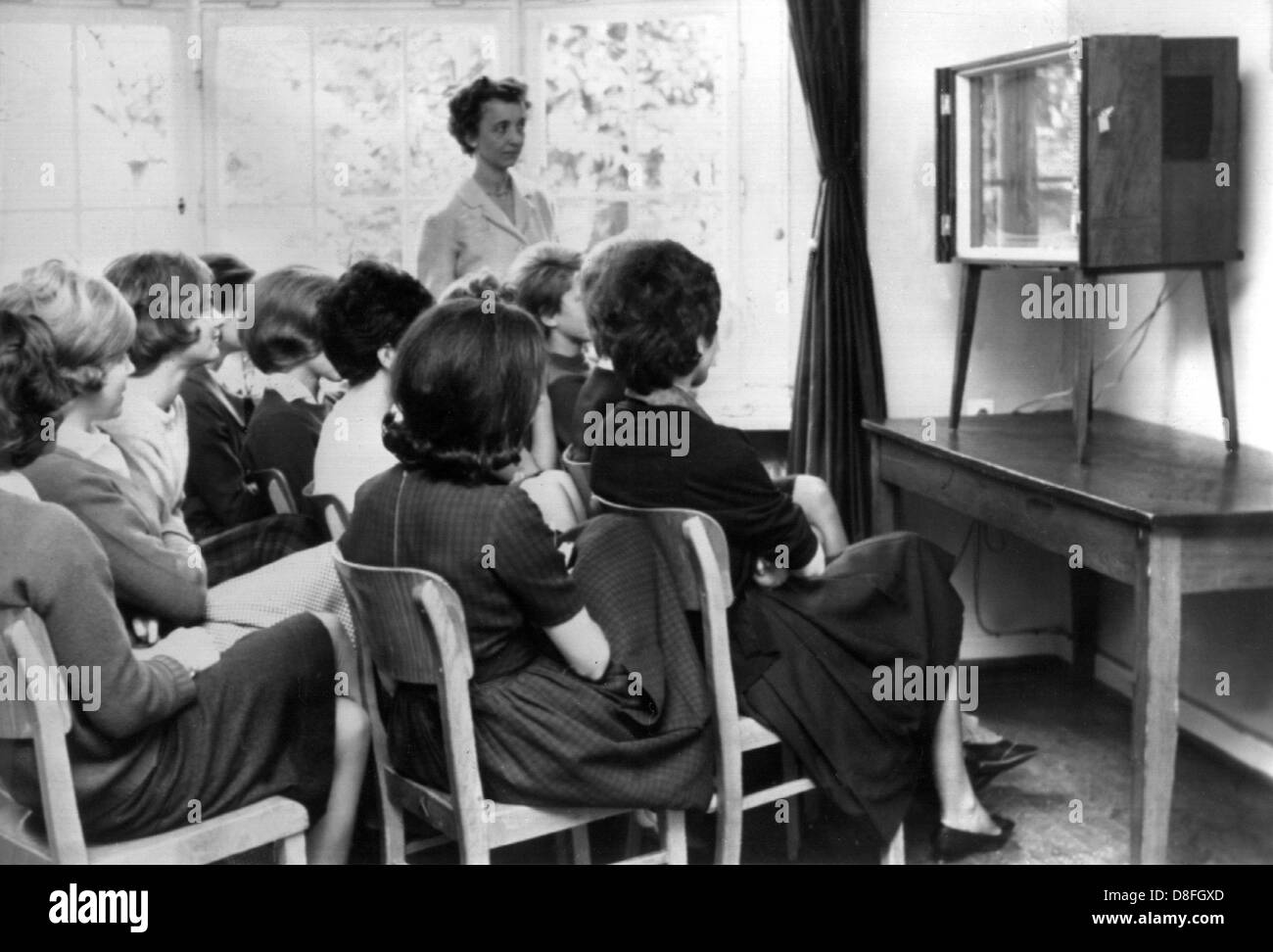 For the first time, German pupils are watching television during a