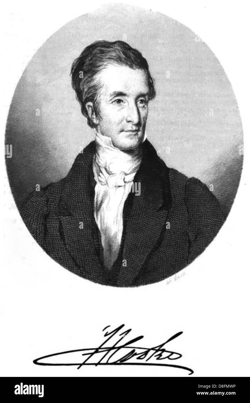 HENRY COOKE (1788-1868) Irish Presbyterian leader Stock Photo