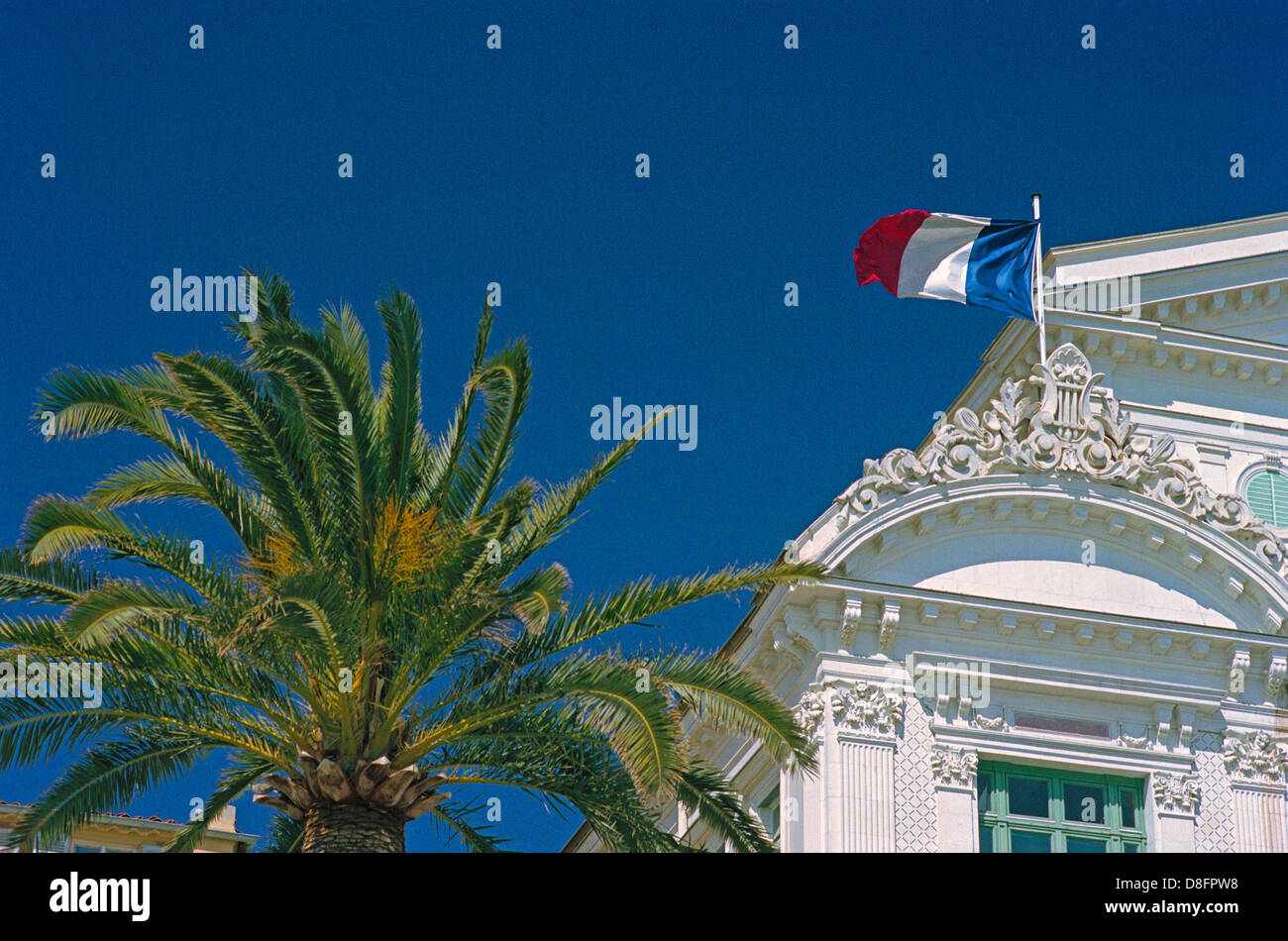 French tricolour flag flies hi-res stock photography and images - Alamy