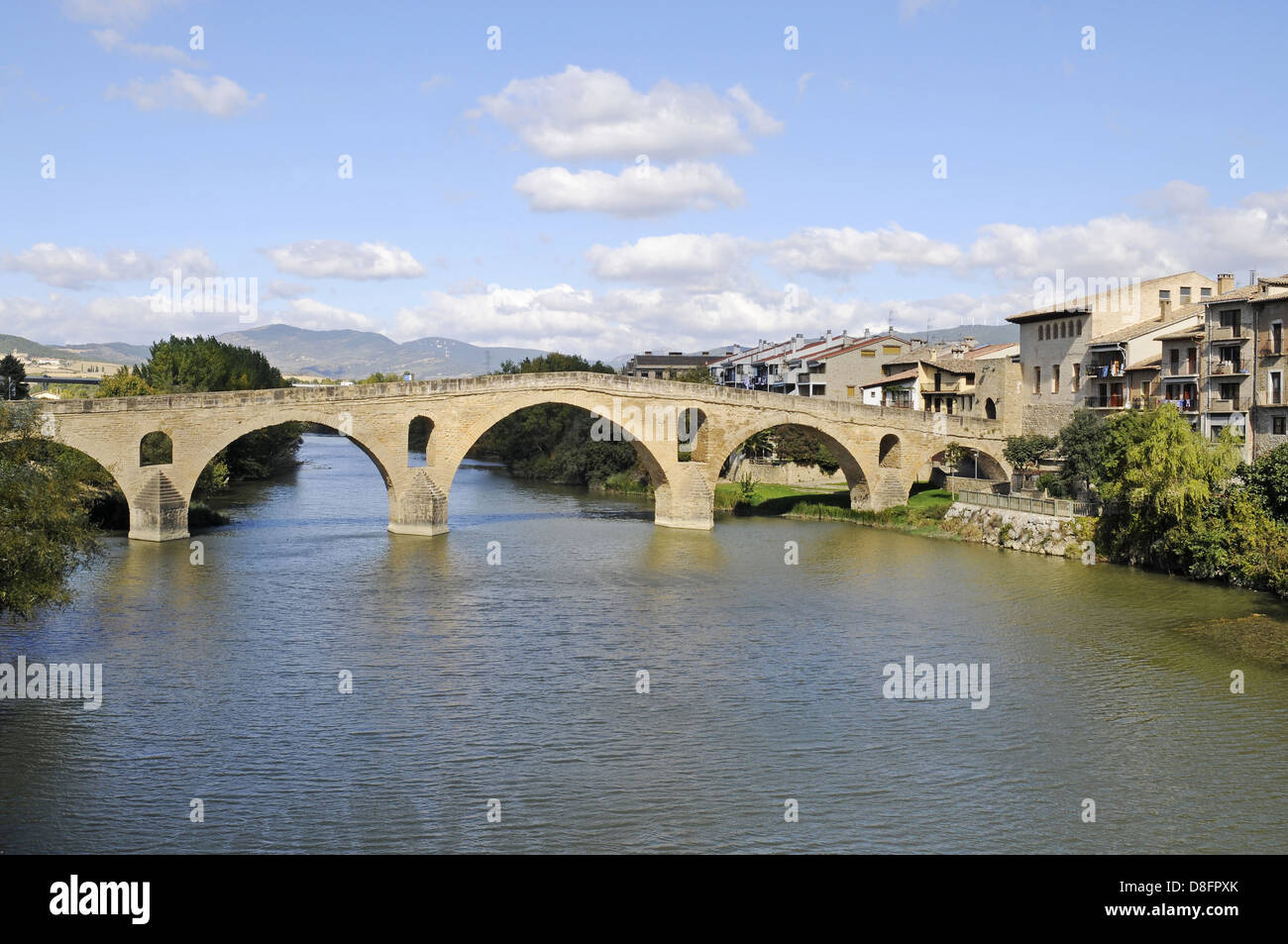 Puente Romanica Stock Photo