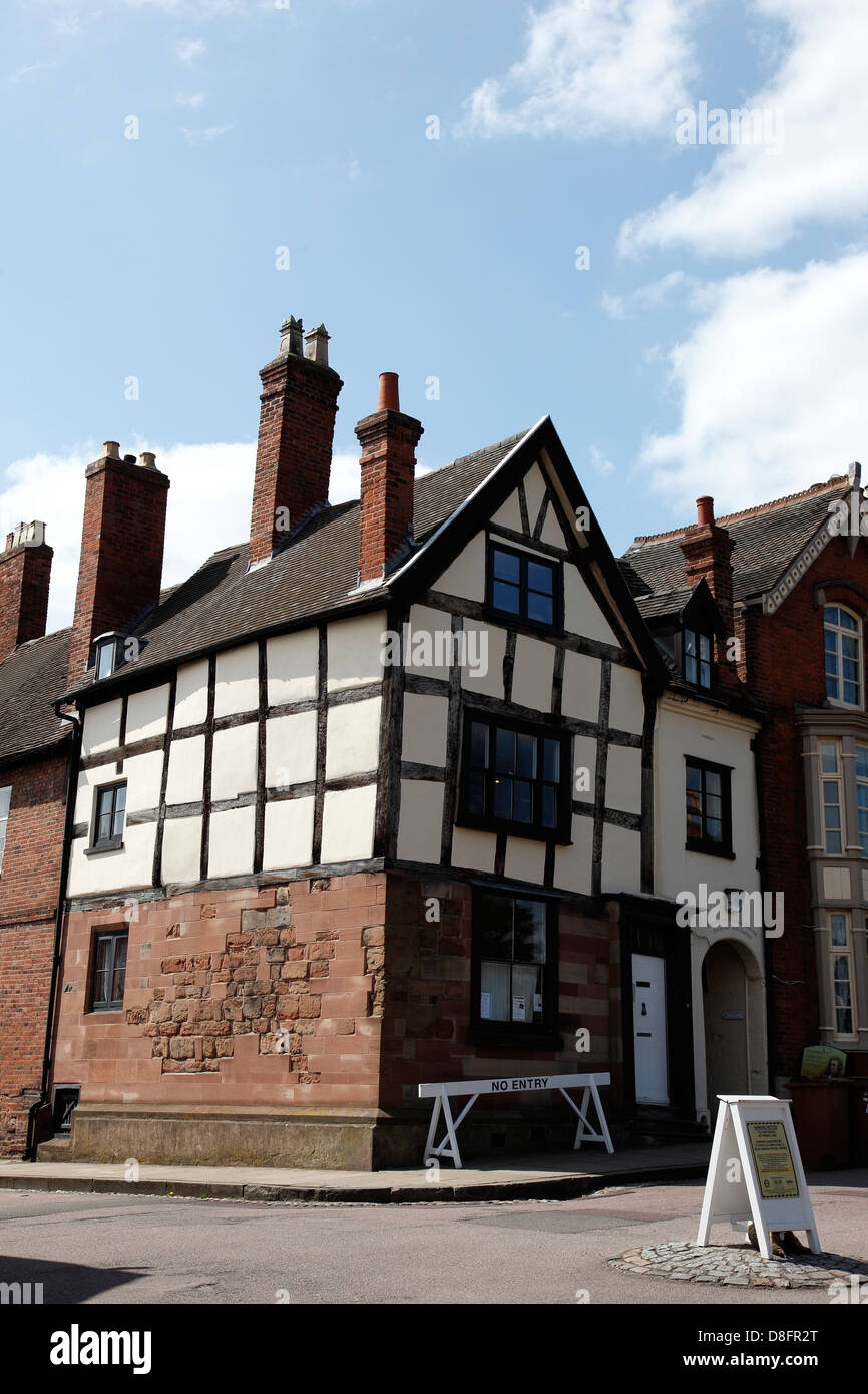 Erasmus Darwin House The Close Lichfield Staffordshire Stock Photo Alamy