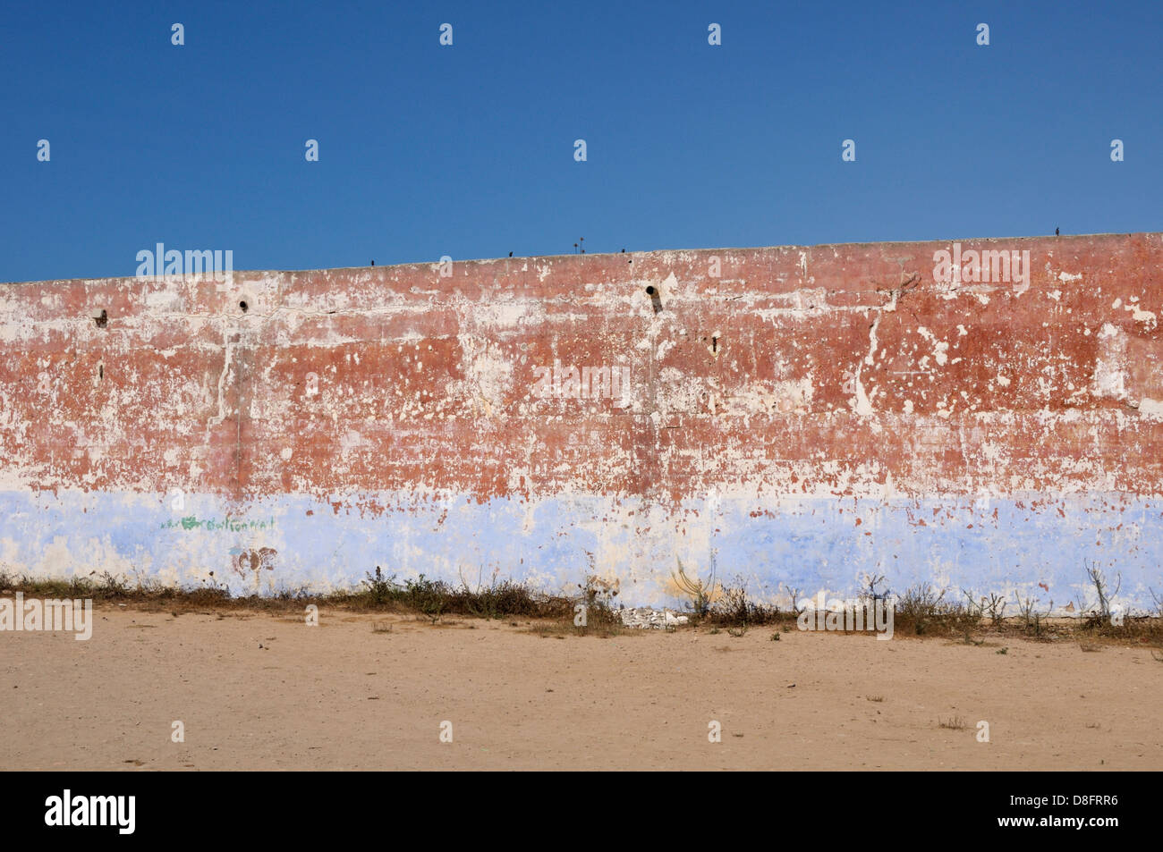 Maroc, wall, Rabat Stock Photo