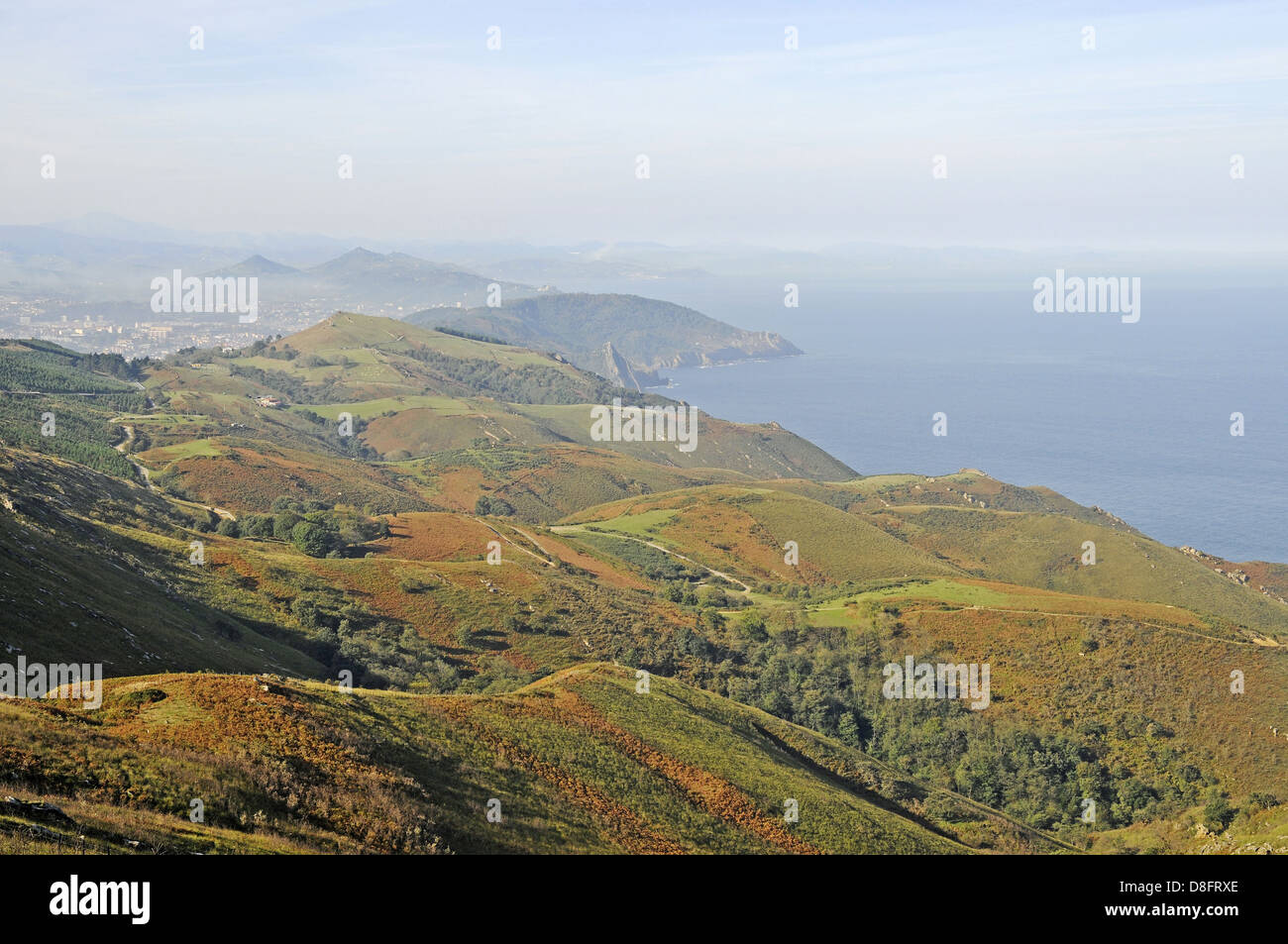 coastal landscape Stock Photo