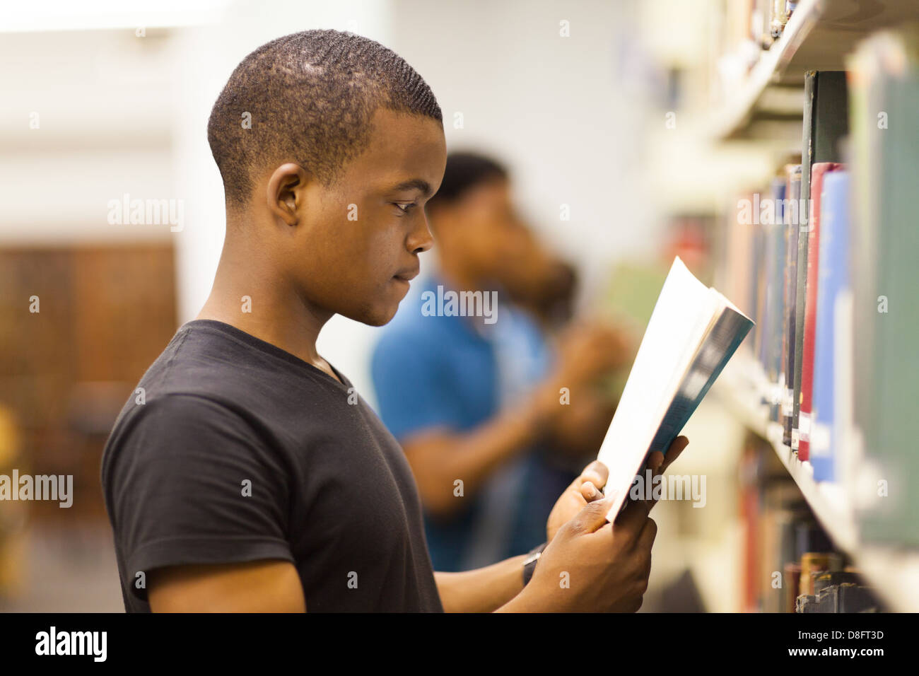 African american college student male hi-res stock photography and ...
