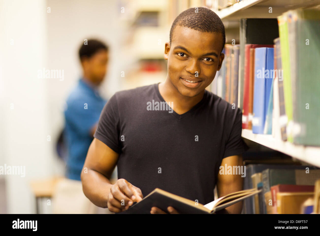 African american college student male hi-res stock photography and ...