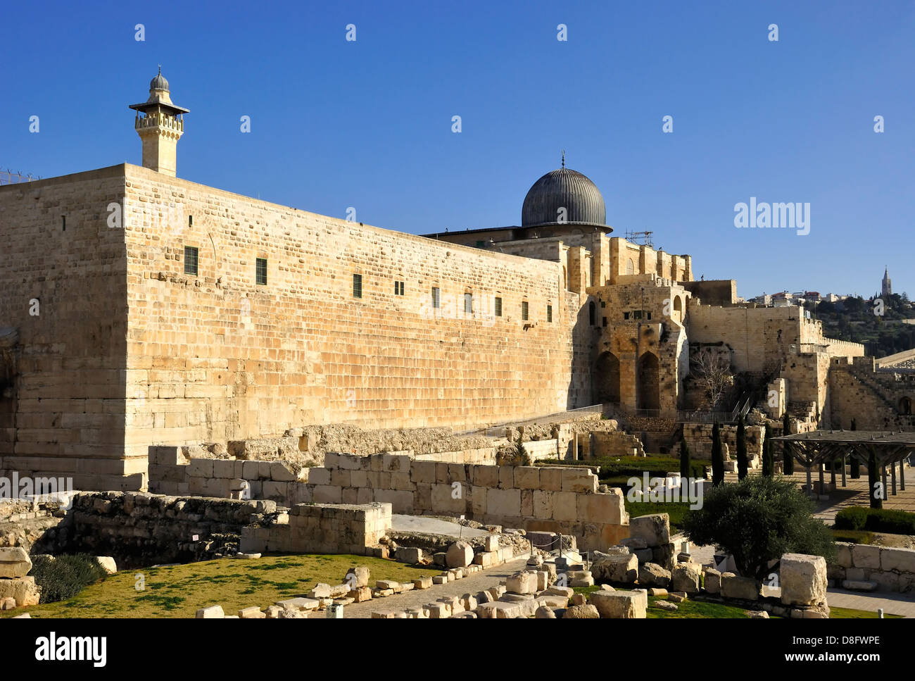 Al-Aqsa Mosque. Jerusalem Stock Photo
