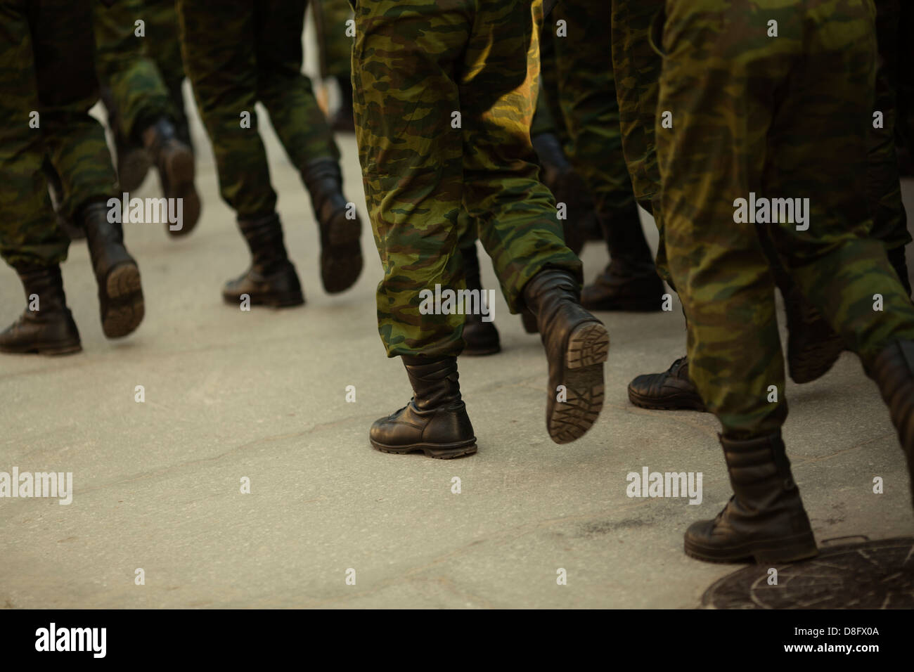 Armed forces concept , selective focus Stock Photo