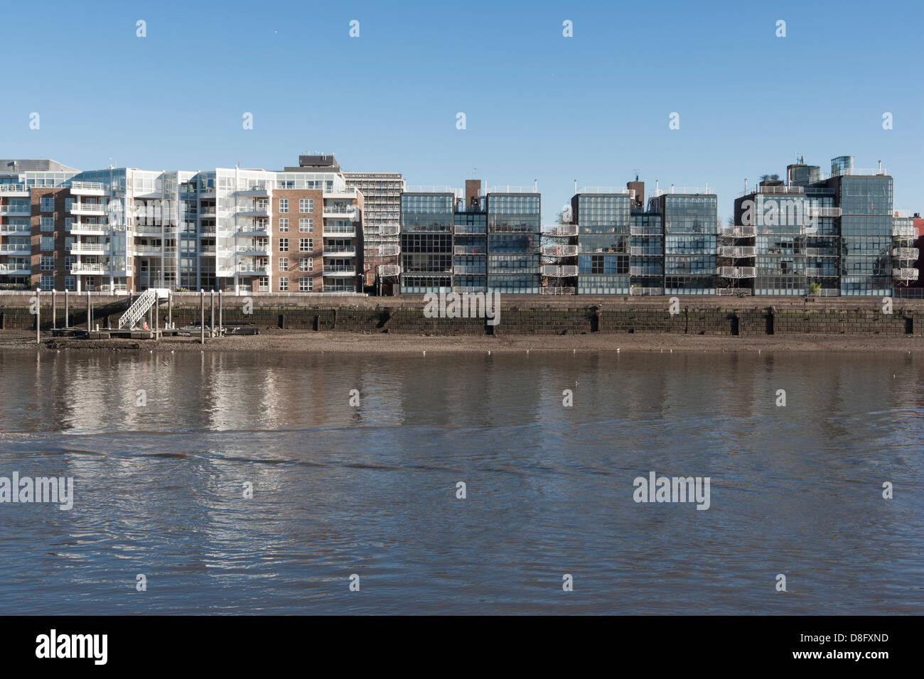 Apartments Hammersmith London Stock Photo Alamy