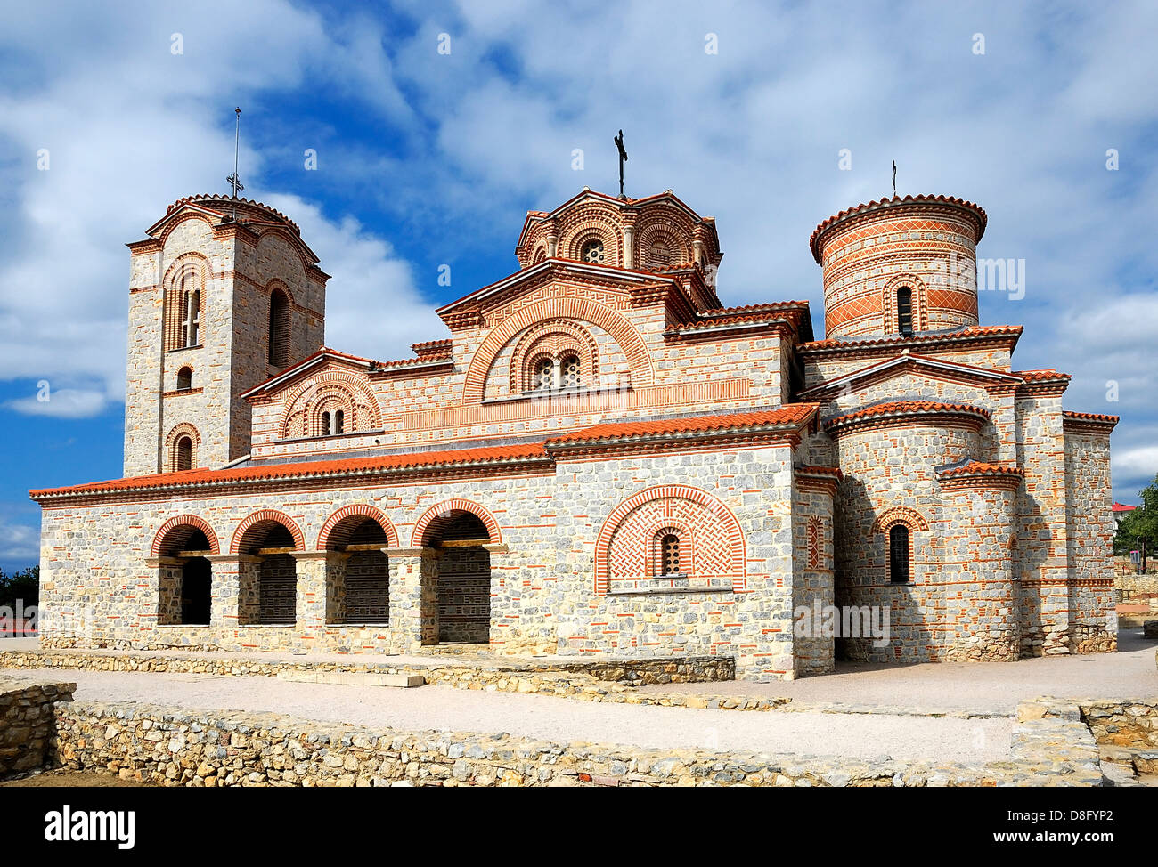 Plaosnik - church from Ohrid Macedonia Stock Photo