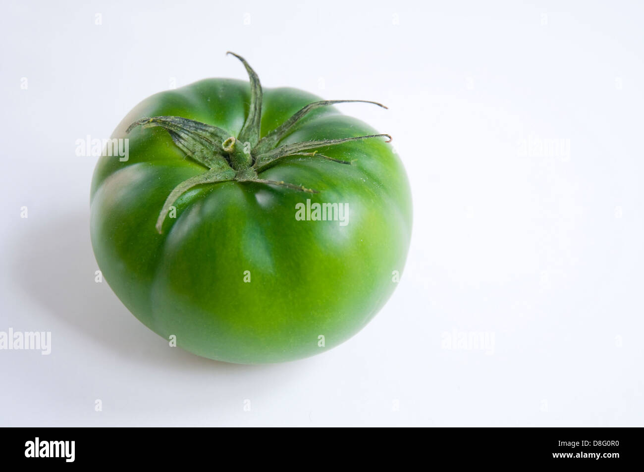 Green tomato Stock Photo