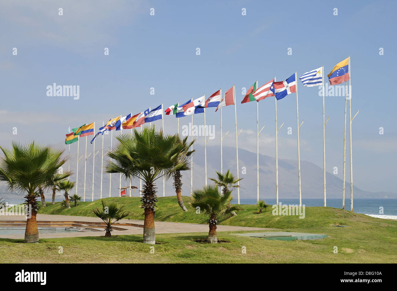 South american flags hi-res stock photography and images - Alamy