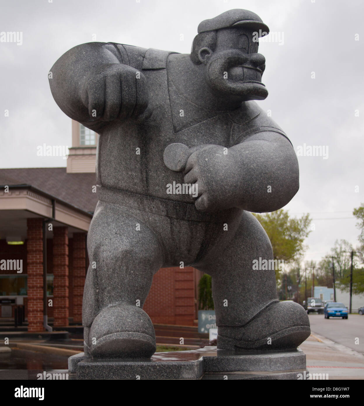 Pluto Statue in Chester Illinois Home of Popeye Stock Photo Alamy