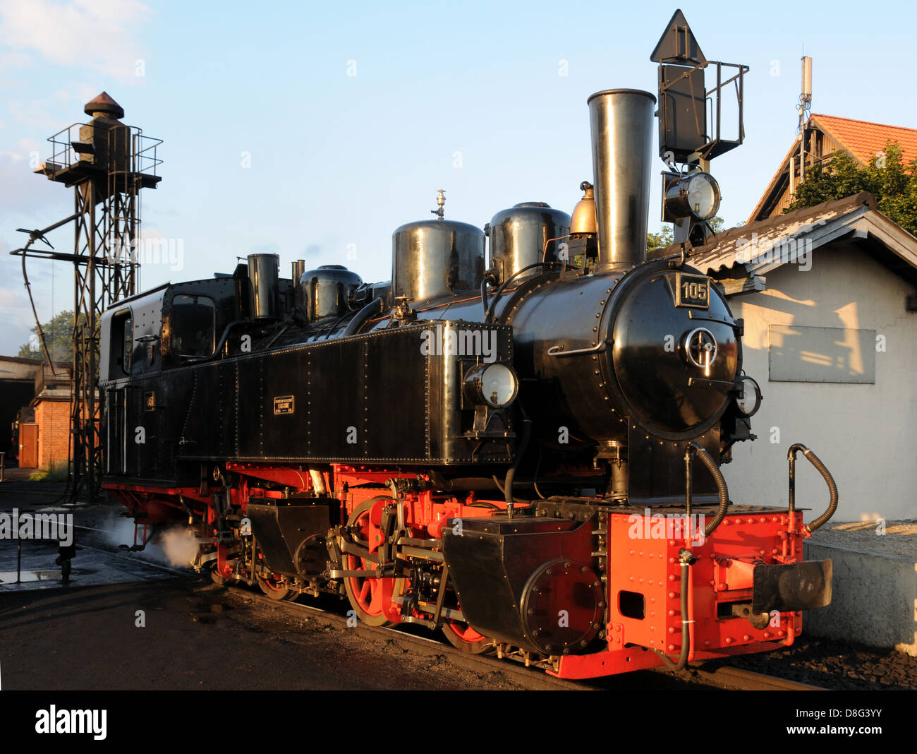 Mallet locomotive Stock Photo