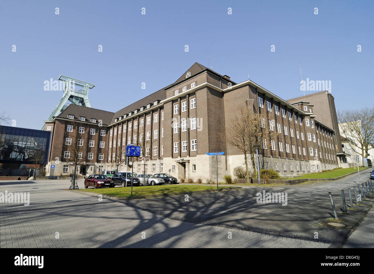 police headquarters Stock Photo