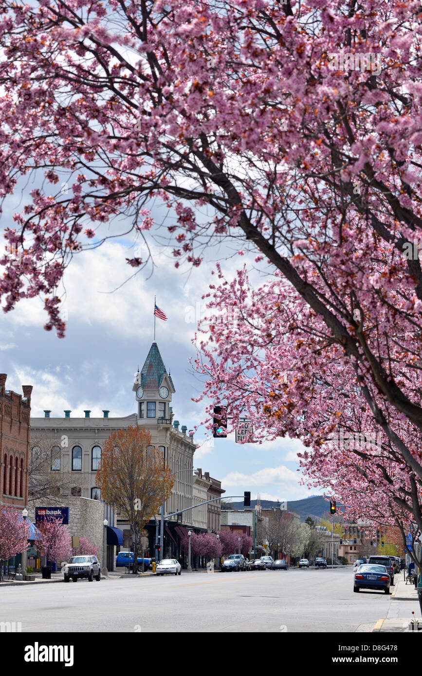 Downtown Baker City, Oregon Stock Photo Alamy