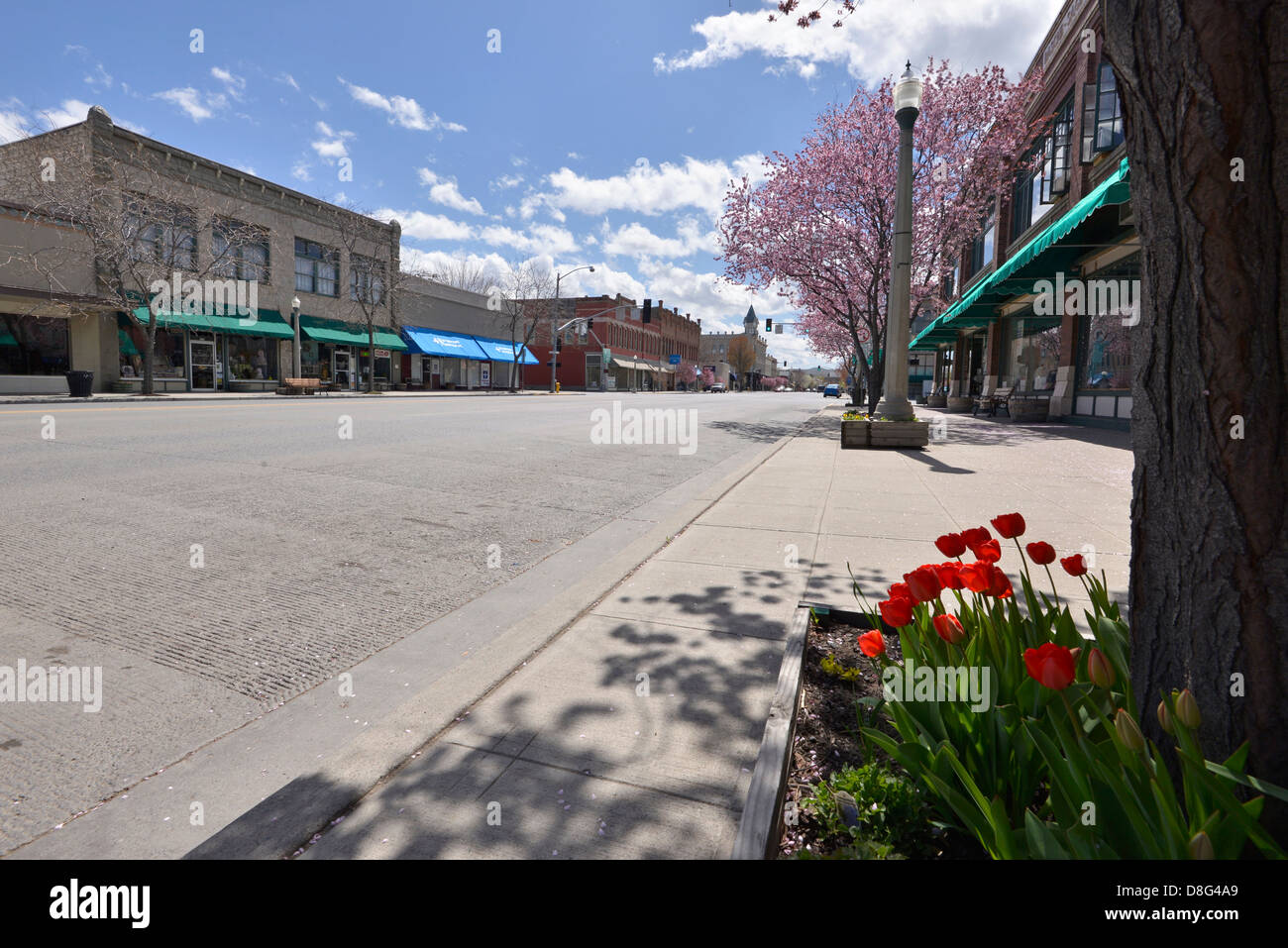 Downtown Baker City, Oregon Stock Photo Alamy