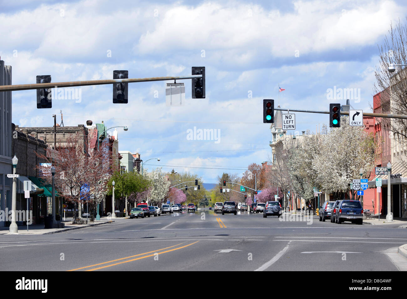 Downtown Baker City, Oregon Stock Photo Alamy