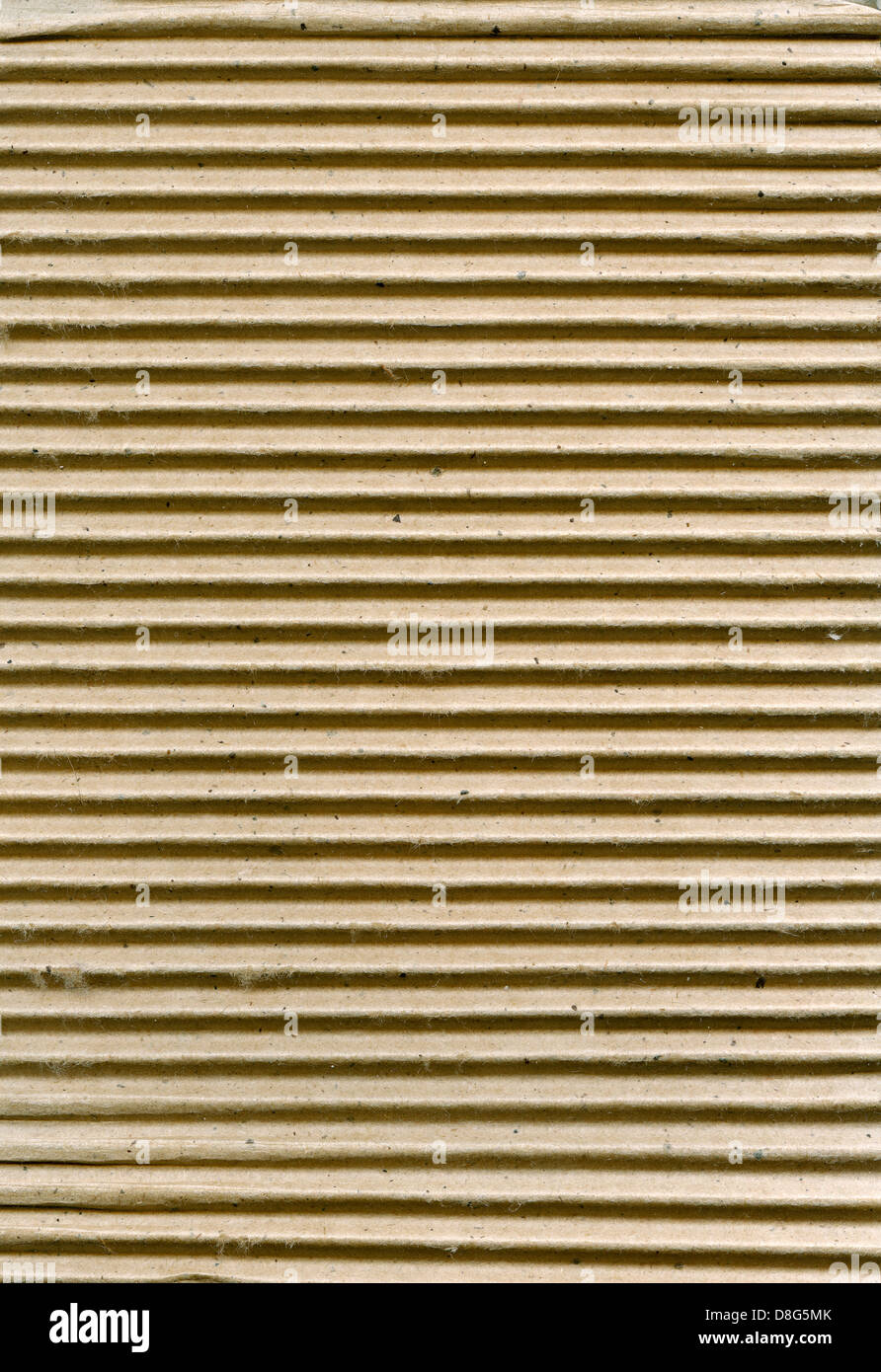 Ribbed cardboard hi-res stock photography and images - Alamy
