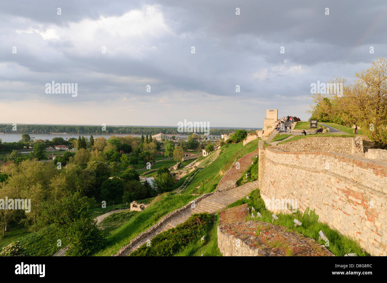Fortress of Belgrade, Serbia Stock Photo
