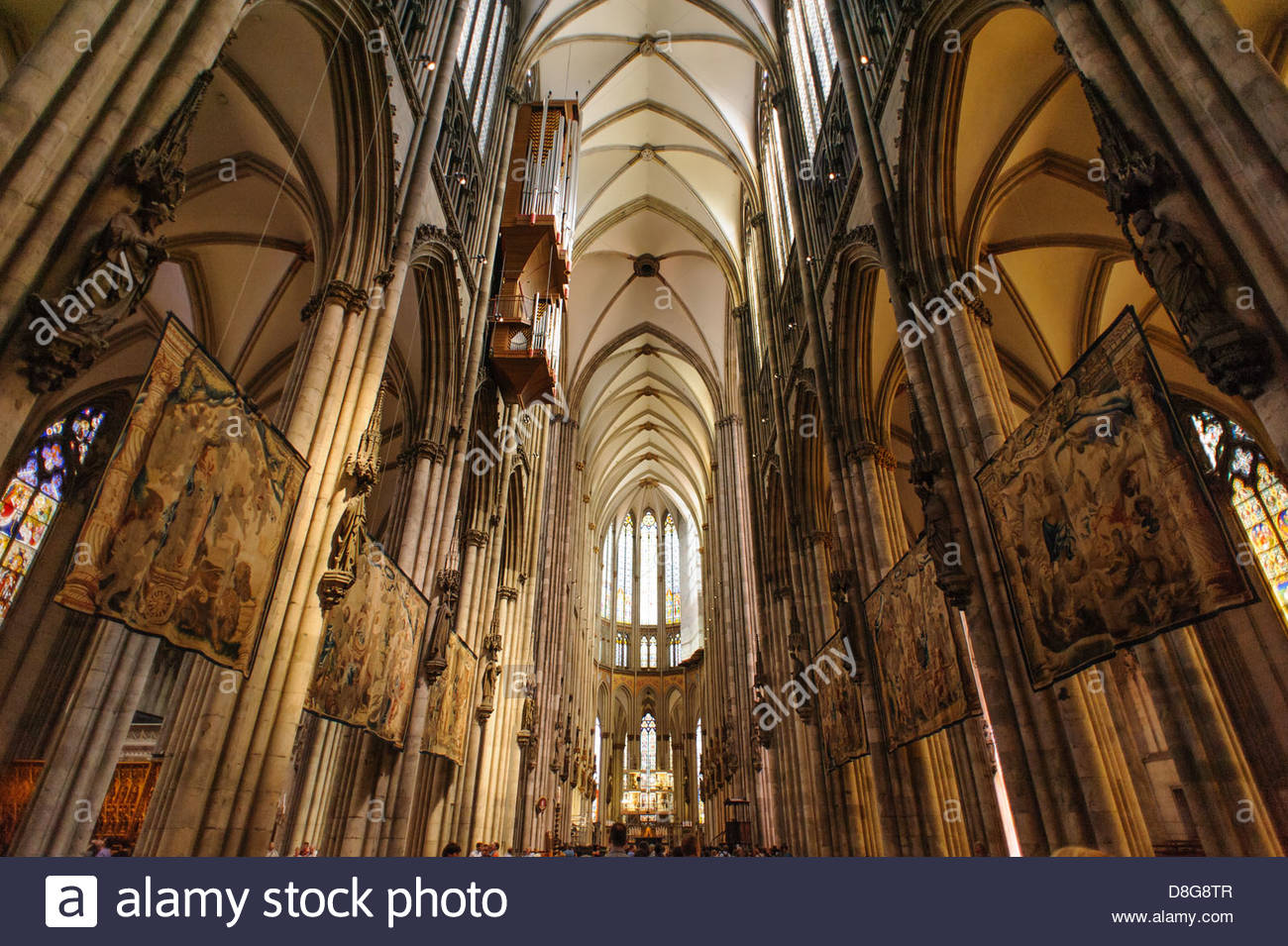 Cologne Cathedral Interior Stock Photo 56906551 Alamy