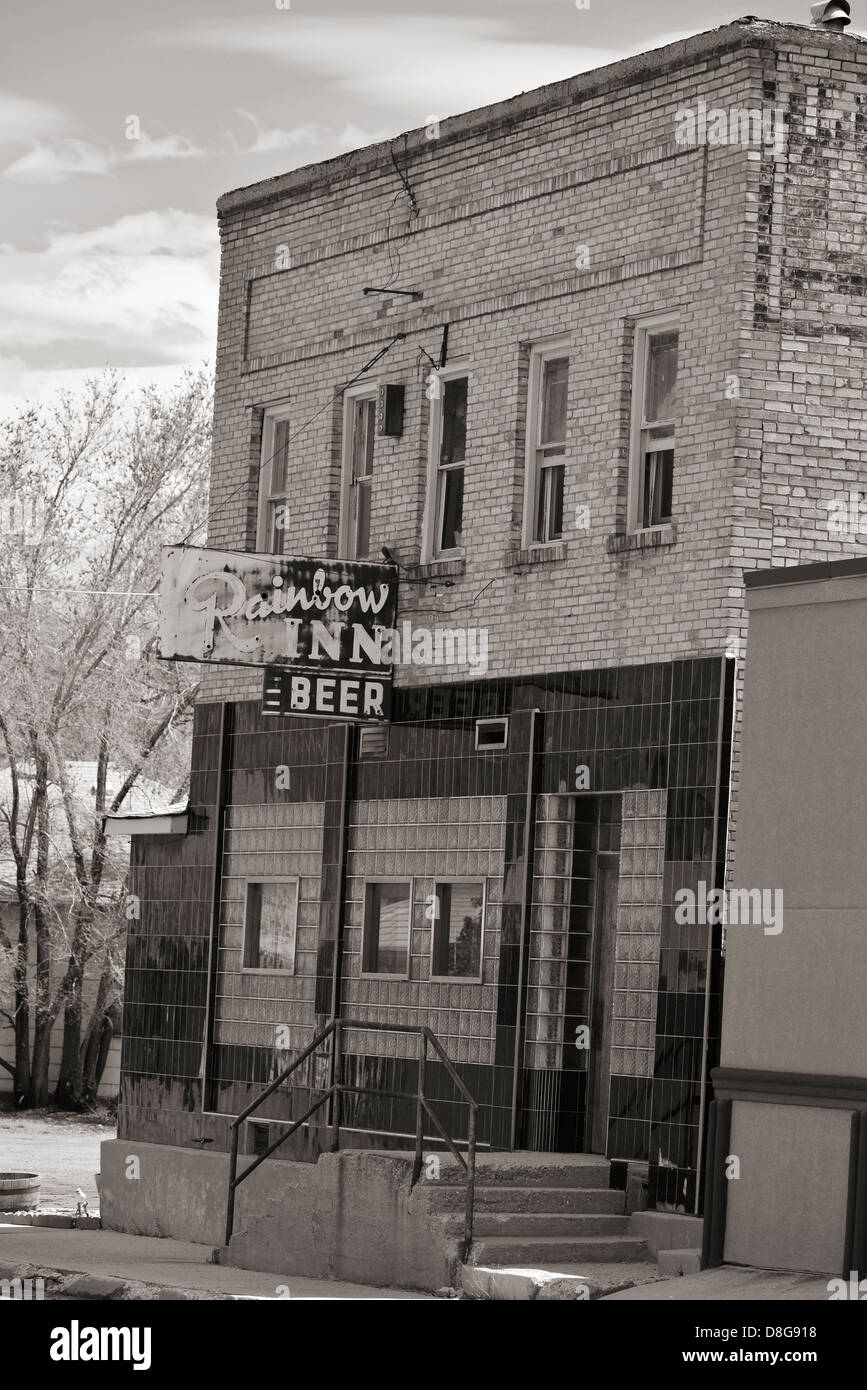 Rainbow Inn tavern in Helper, Utah Stock Photo Alamy