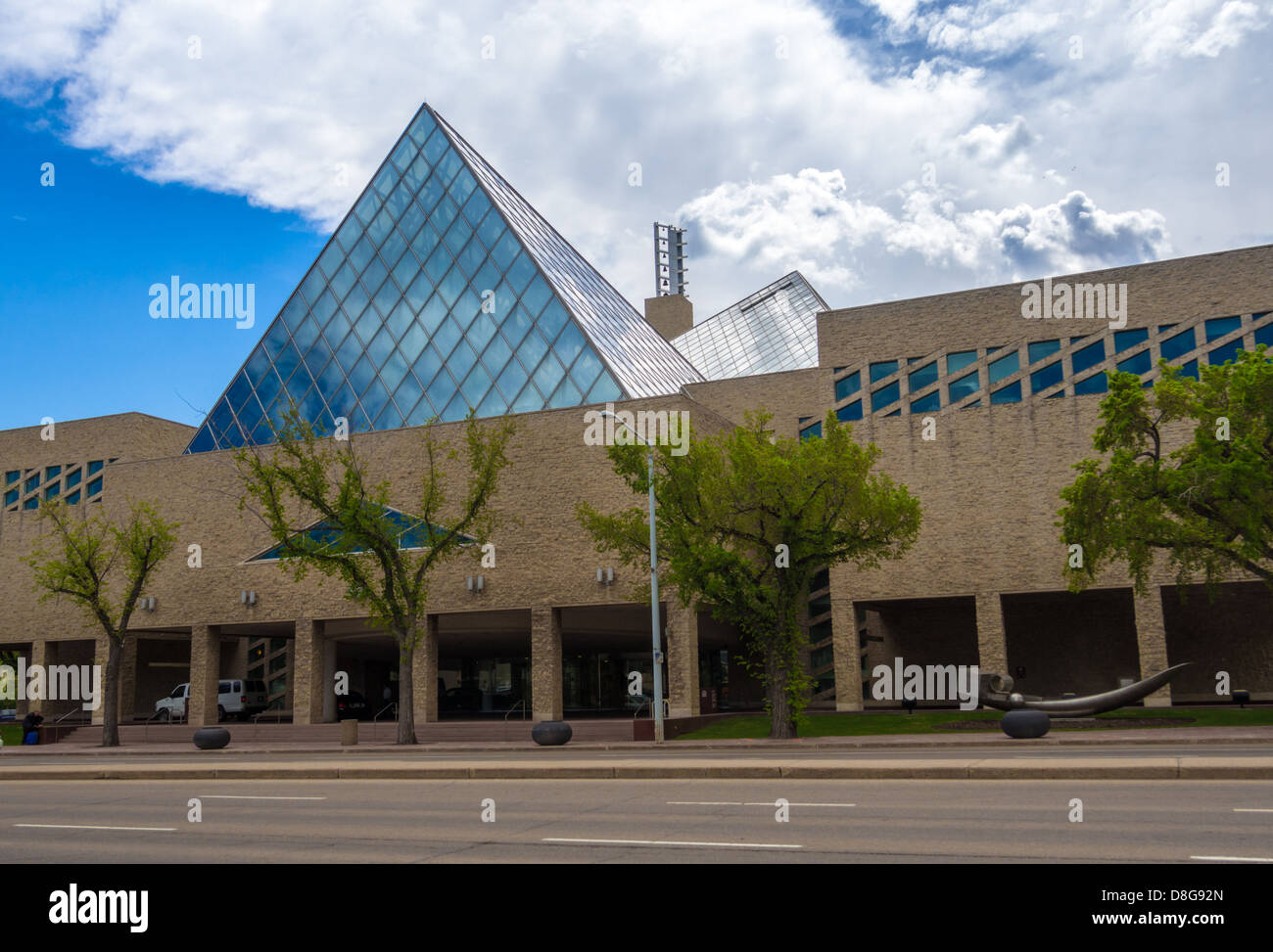 Edmonton City Hall Stock Photo Alamy