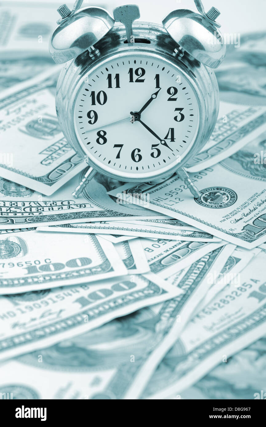 Time - money. Business concept Stock Photo - Alamy