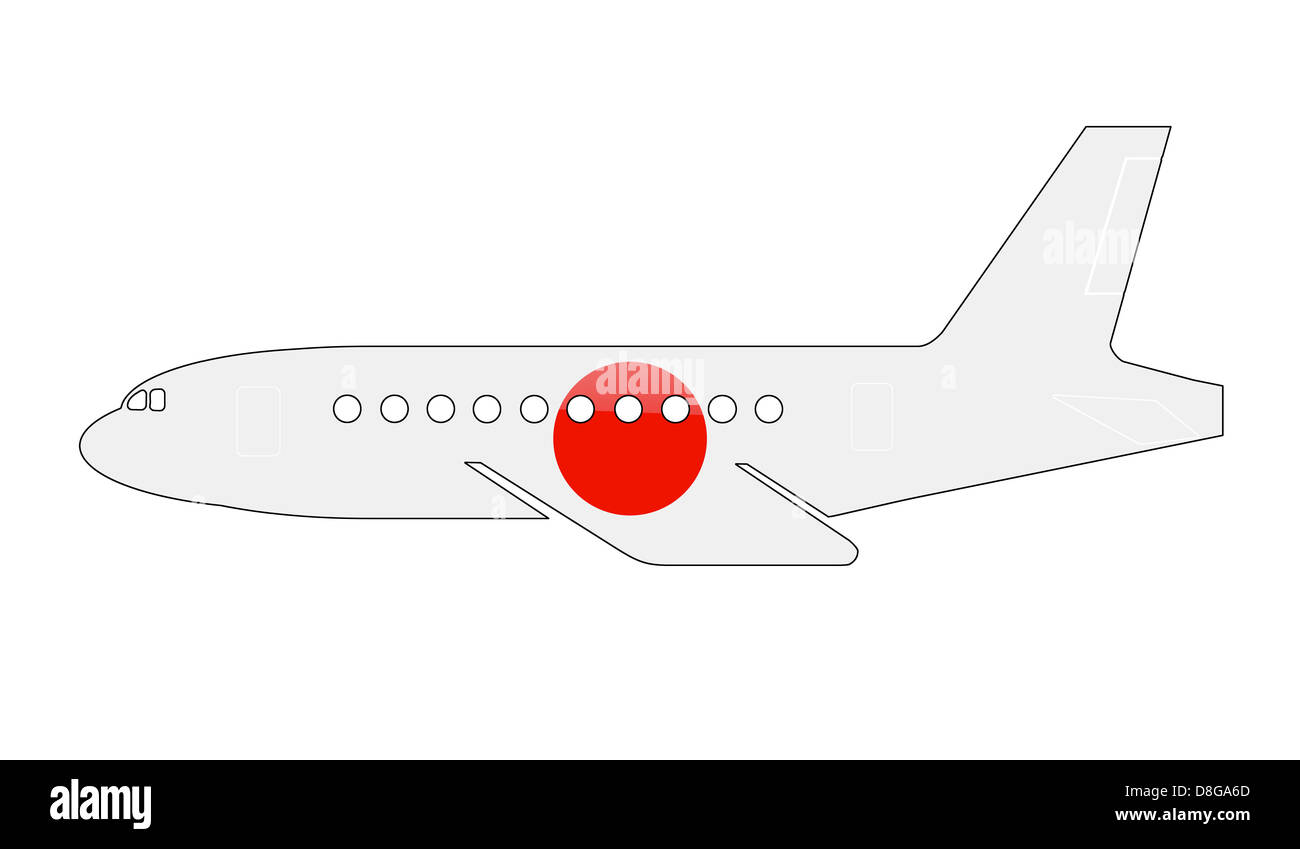 The Japan flag Stock Photo Alamy