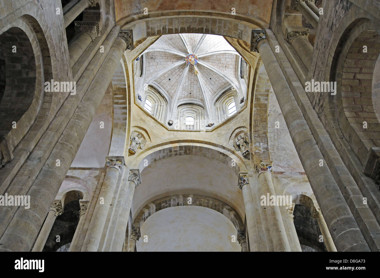 Sainte Foy abbey church Stock Photo Alamy