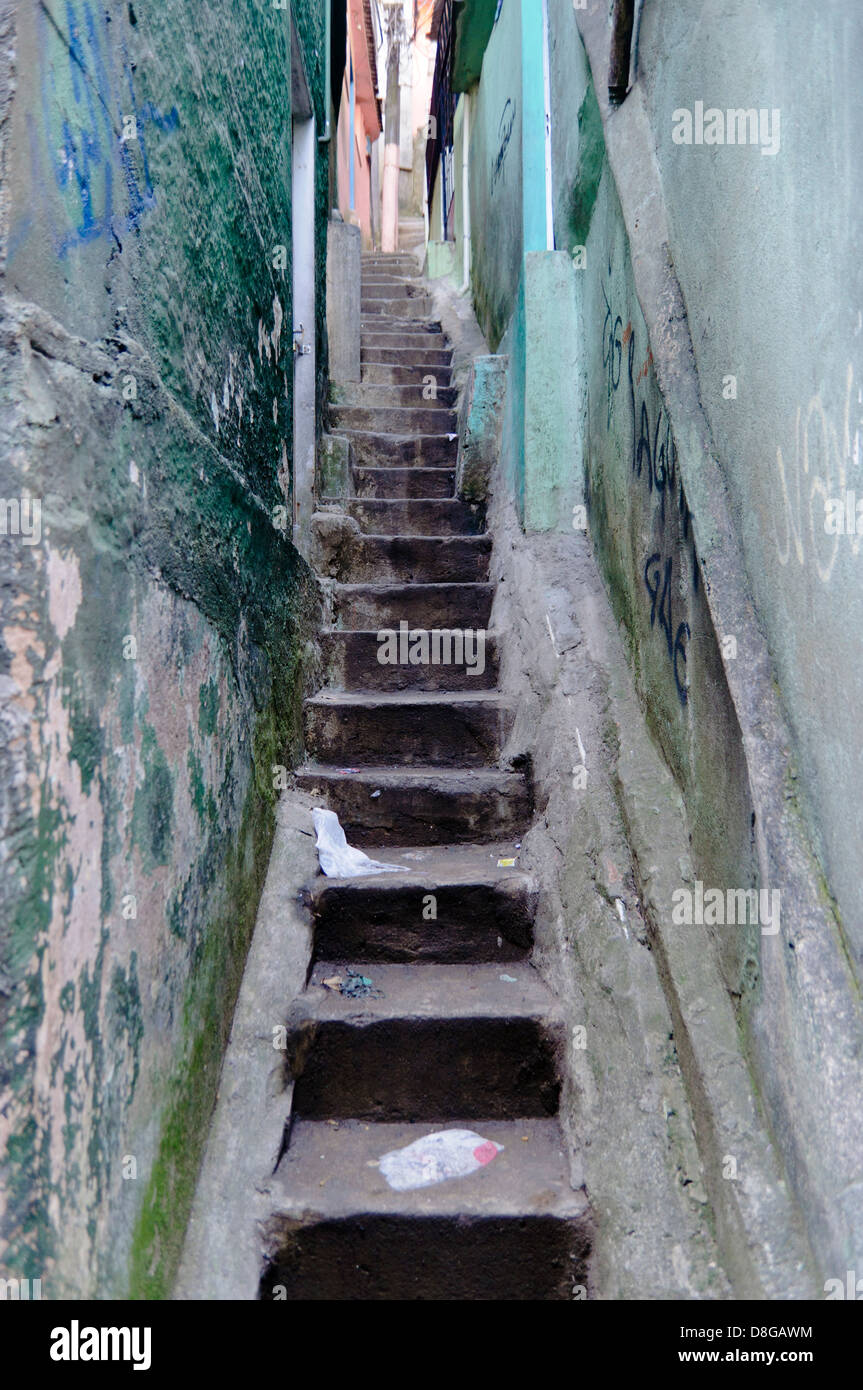 Old Slum of Rocinha, Housing, Rio de Janeiro, Brazil Stock Photo Alamy