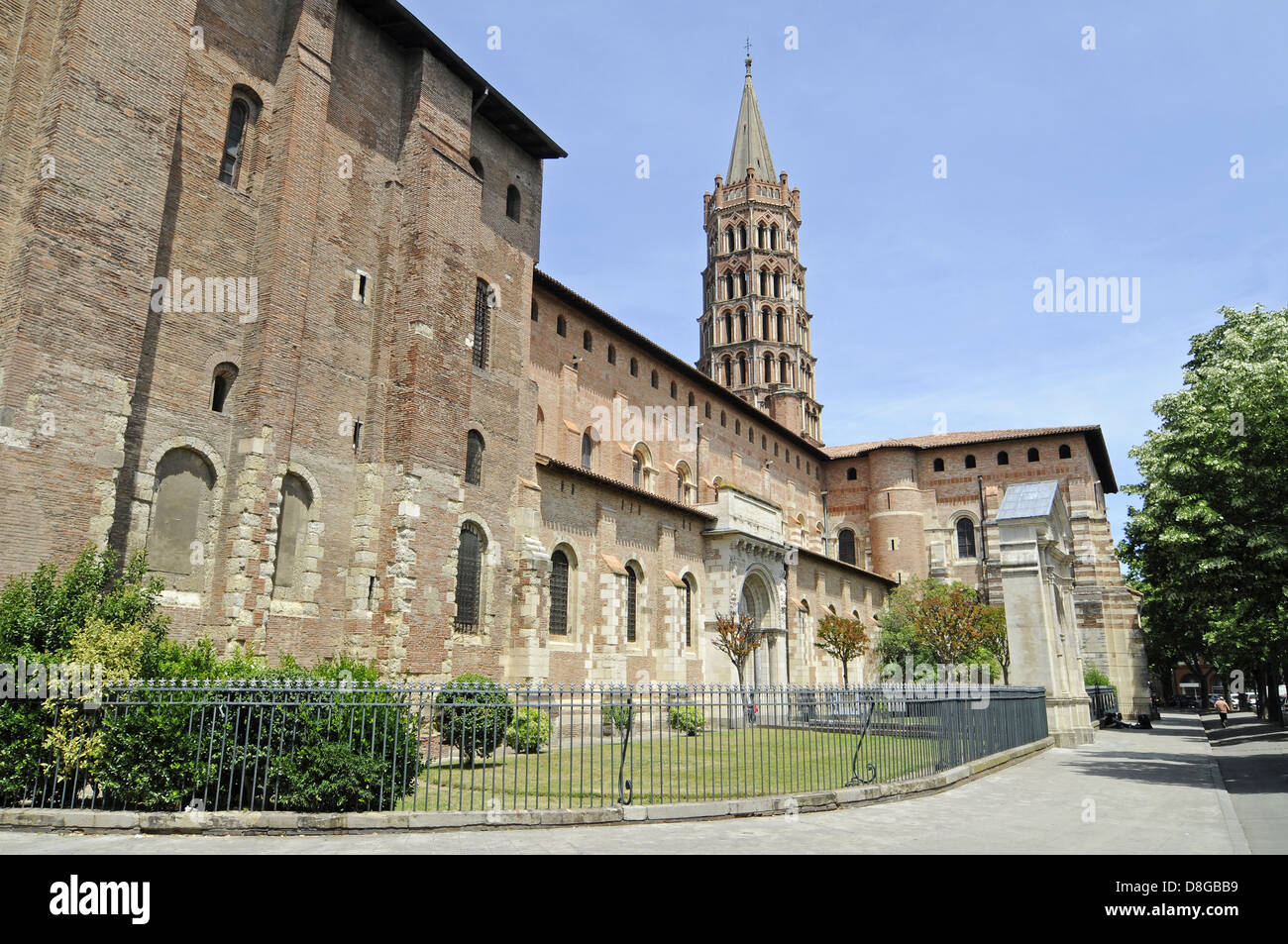 Basilica of Saint Sernin Stock Photo - Alamy