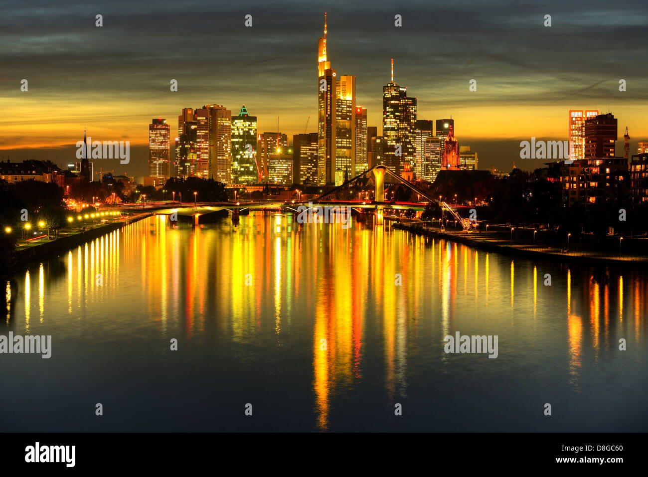 Frankfurt  Skyline Stock Photo
