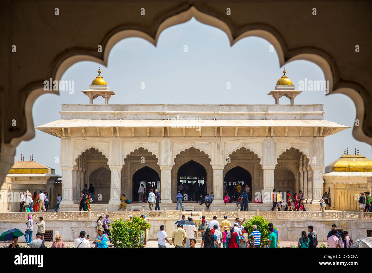 Khas Mahal, Agra Fort, Agra, India Stock Photo