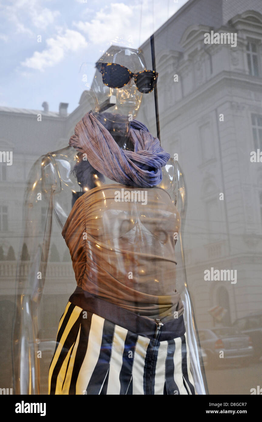 shop window mannequin Stock Photo