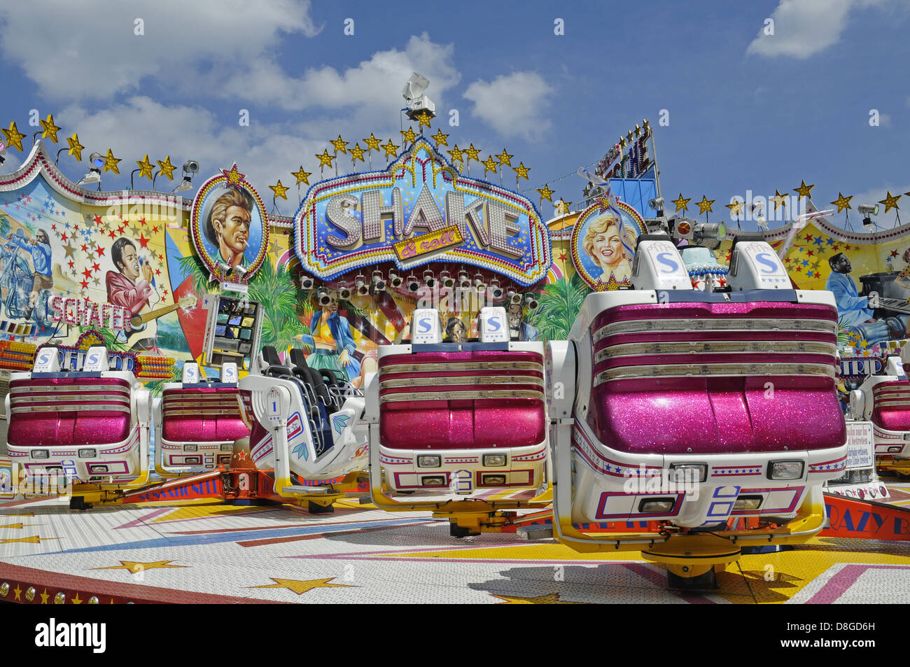 Cranger Kirmes carnival Stock Photo