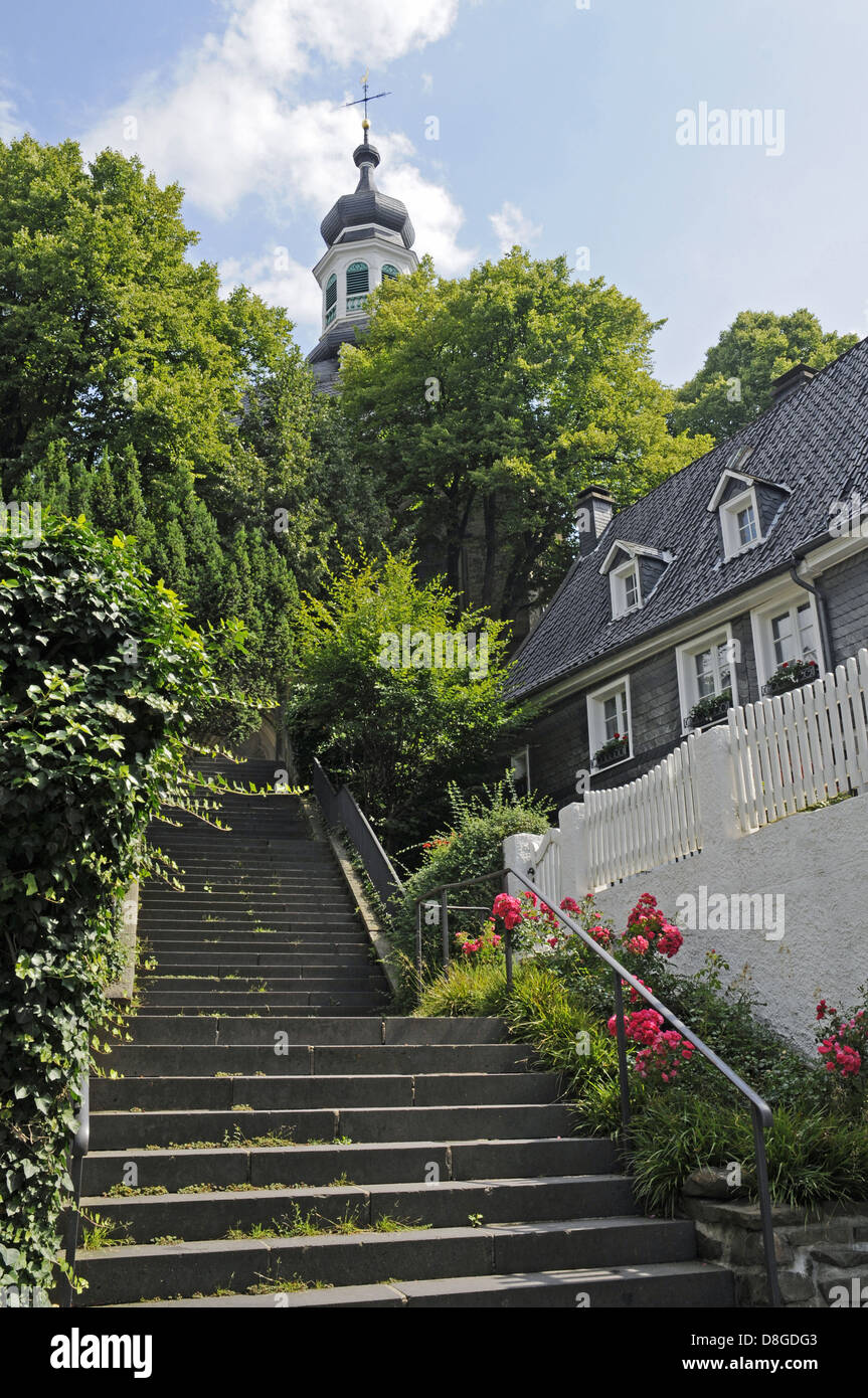 Architecture steep stairs hi-res stock photography and images - Alamy
