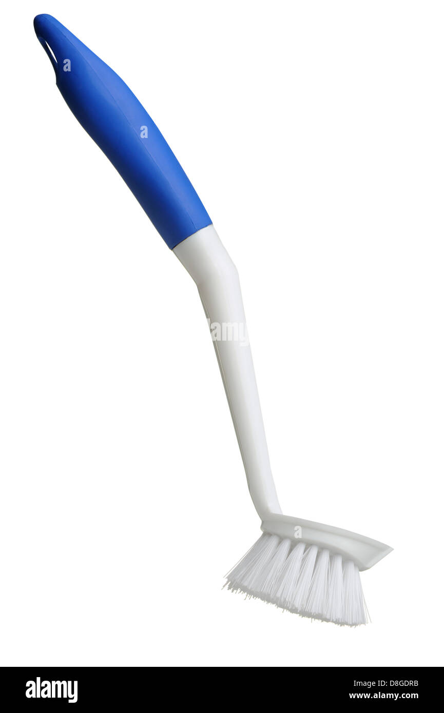 Brush for washing utensils Stock Photo Alamy