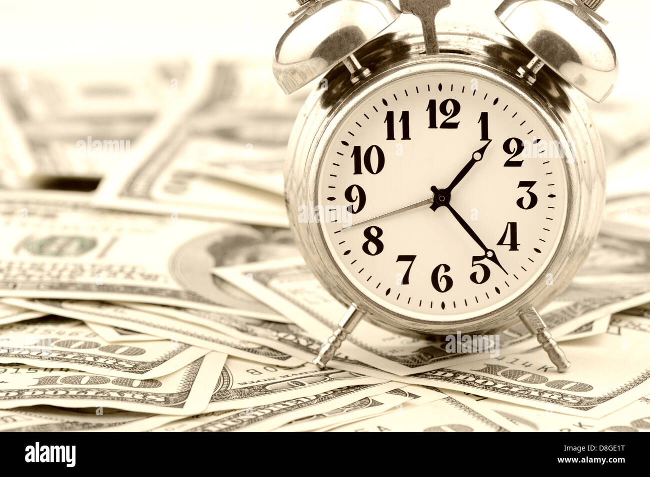 Time - money. Business concept Stock Photo - Alamy