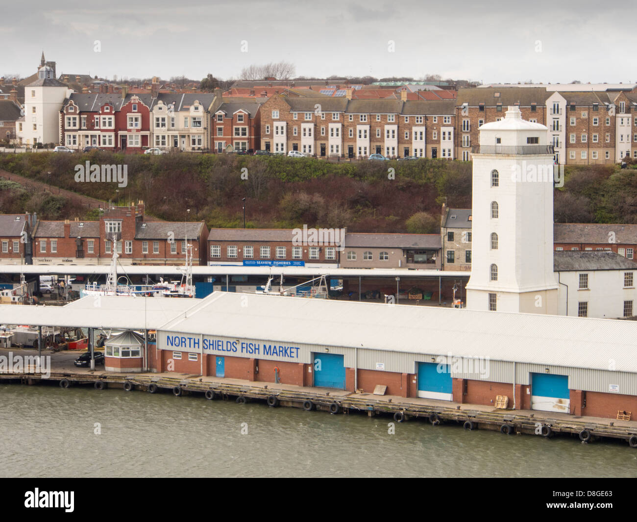 The Fish Market in North Shields near Newcastle, UK. Stock Photo