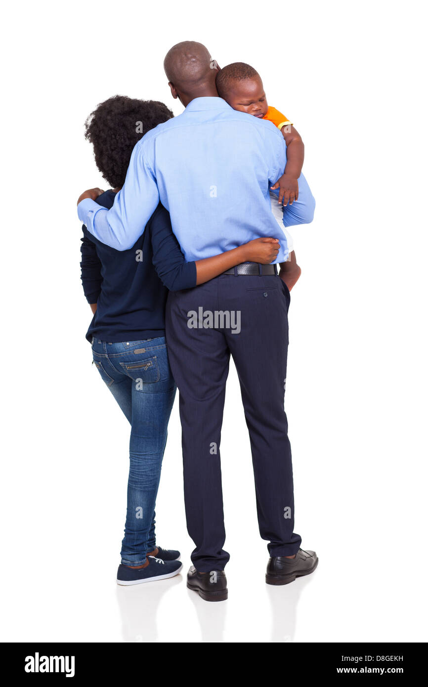 Cute couple hugging boy carrying hi res stock photography and images Alamy