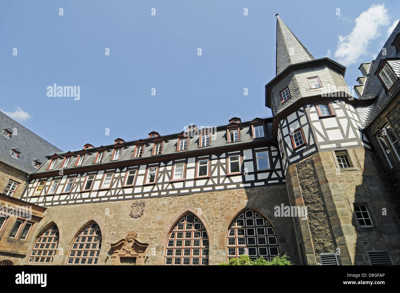 University buildings Stock Photo