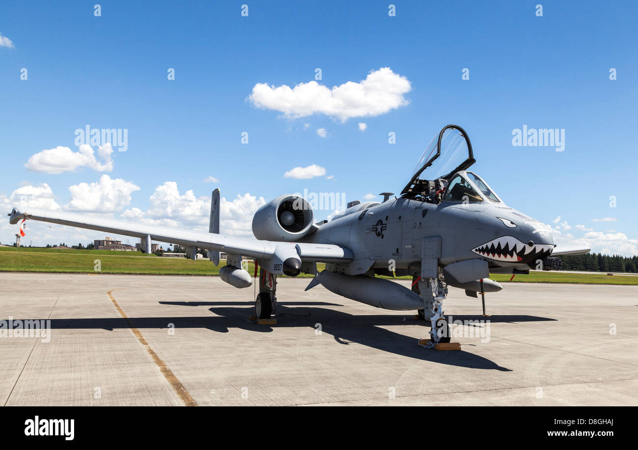 Fairchild-Republic A-10 Thunderbolt II Stock Photo - Alamy