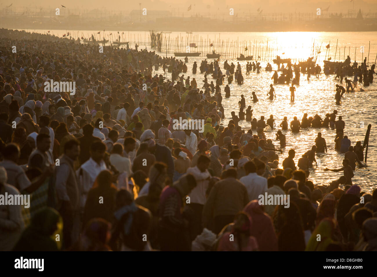 Kumbh Mela, Allahabad, India Stock Photo