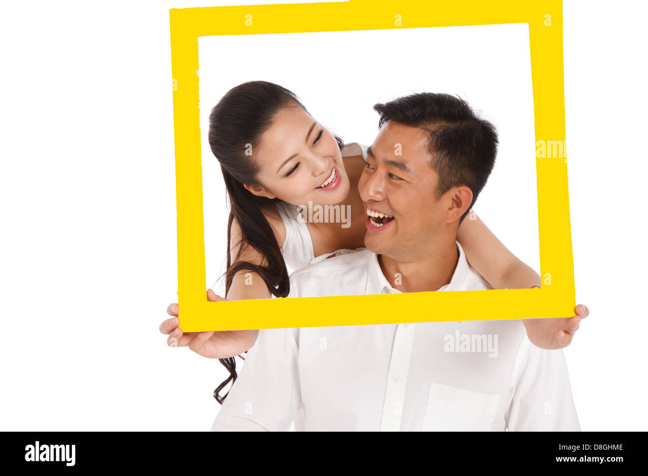 Photo frame cut out side view hi-res stock photography and images - Alamy