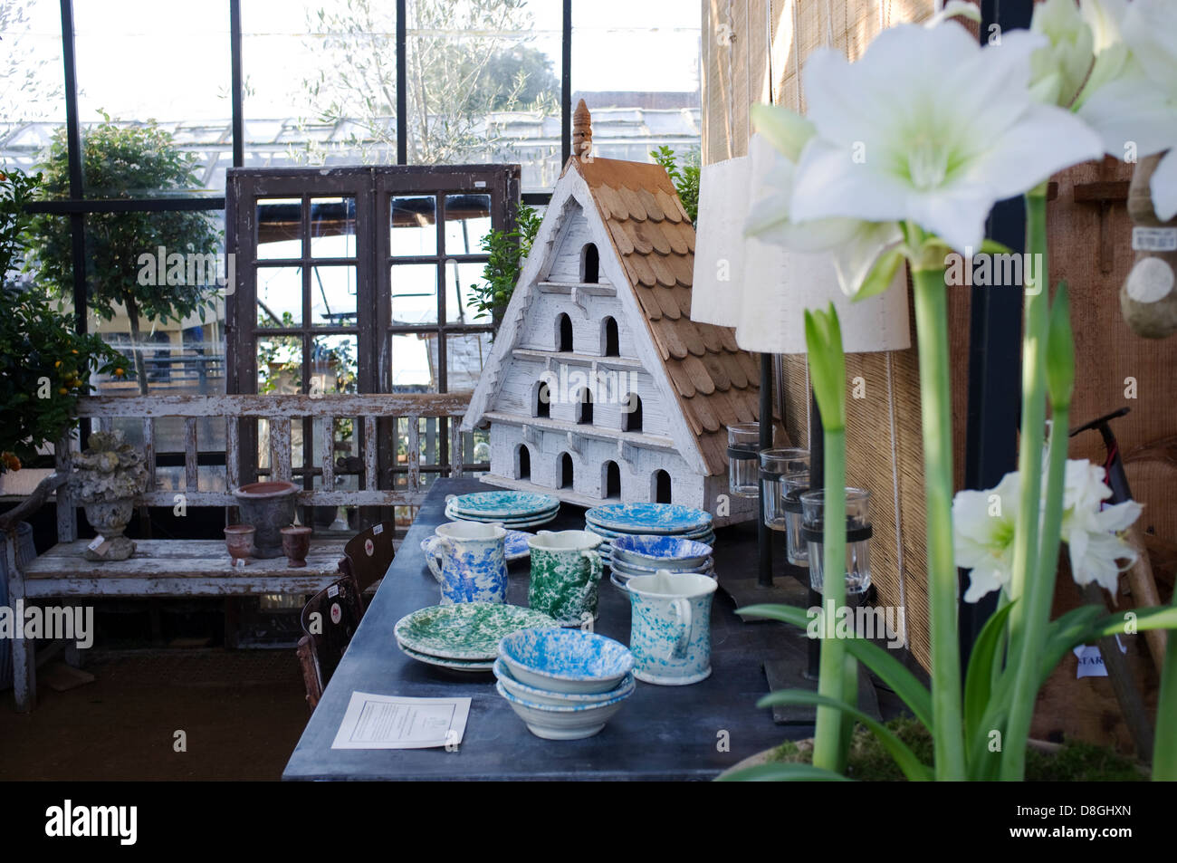 Petersham Nurseries, a plant nursery, tearoom and cafe in Richmond