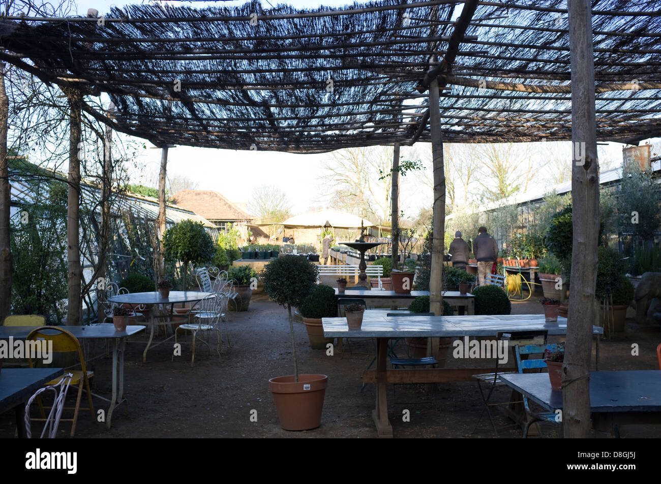 Petersham Nurseries, a plant nursery, tearoom and cafe in Richmond