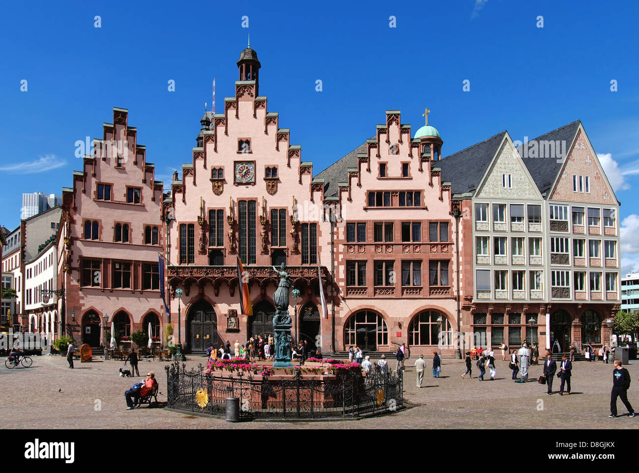 Frankfurt old townhall Stock Photo