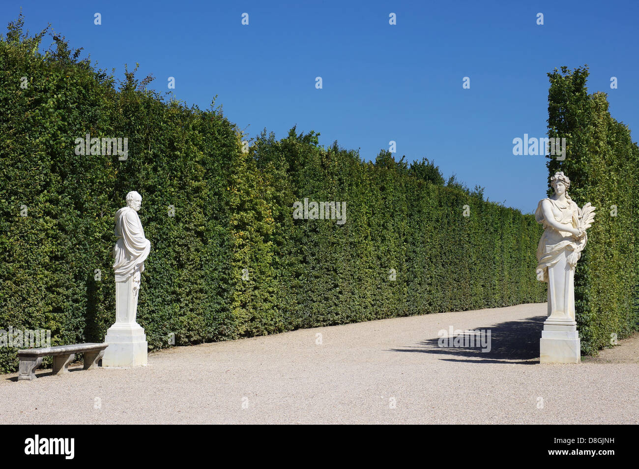 Versailles Garden Stock Photo